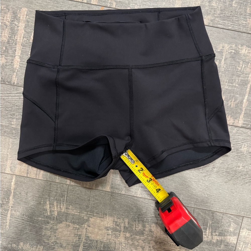 Lululemon Black Biker Shorts 2” Inseam - Picture 4 of 4